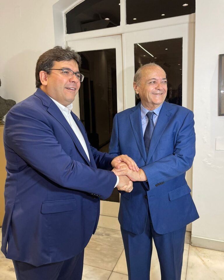 PREFEITO ELEITO SÍLVIO MENDES E GOVERNADOR RAFAEL FONTELES SE REÚNEM E DISCUTEM SOBRE O FUTURO DE TERESINA