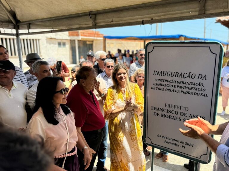 PARNAÍBA/PI: GOVERNO MÃO SANTA REALIZA MAIOR OBRA DE URBANIZAÇÃO DA ORLA DA PRAIA PEDRA DO SAL