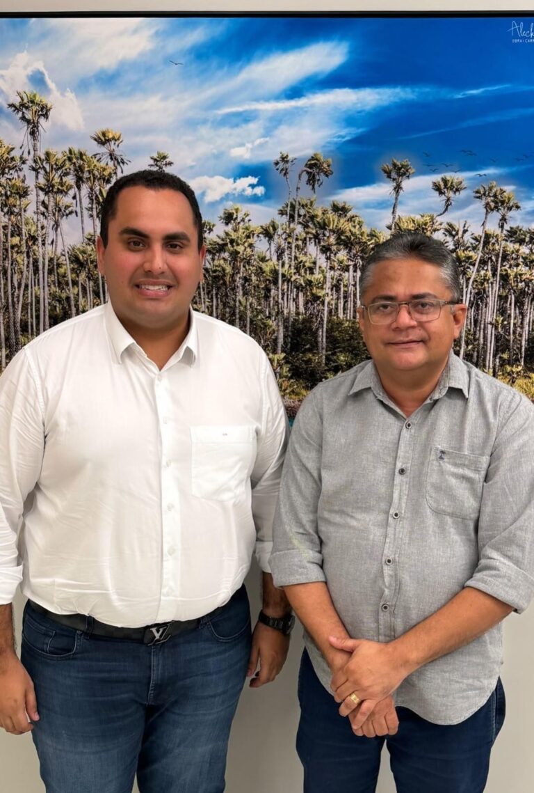 MARCOS PARENTE/PI: PREFEITO GEDISON RODRIGUES E DEPUTADO GEORGIANO NETO DISCUTEM DEMANDAS PRIORITÁRIAS PARA O MUNICÍPIO