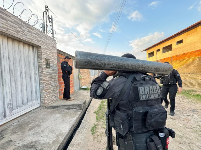 FLORIANO/PI: OPERAÇÃO ARCANJO RENEGADO CUMPRE MANDADOS CONTRA ORGANIZAÇÃO CRIMINOSA