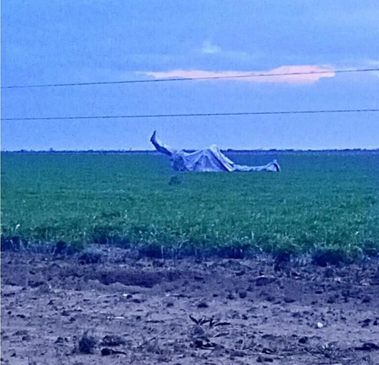 PALMEIRA/PI: AERONAVE COLIDE COM REDE DE ALTA TENSÃO