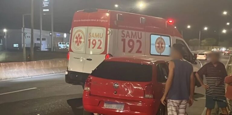 TERESINA/PI-MOTORISTA DE APLICATIVO SALTA DO CARRO EM MOVIMENTO APÓS TENTATIVA DE SEQUESTRO