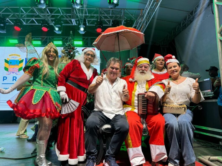 UNIÃO/PI: PARQUE BEIRA RIO RECEBE MULTIDÃO NO ESPETÁCULO “UM SONHO DE NATAL”