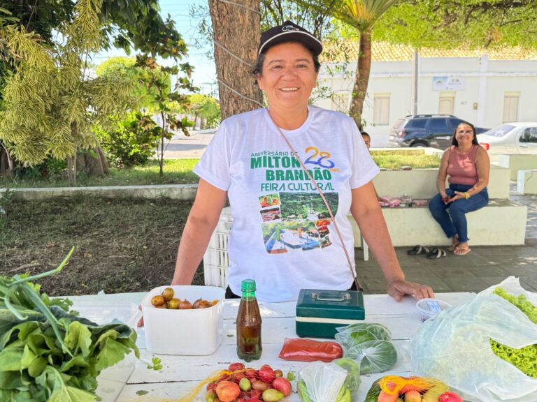 MILTON BRANDÃO/PI: FEIRA CULTURAL E ARTESANAL