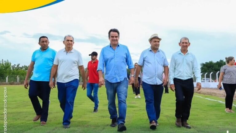 PAU D’ARCO DO PIAUÍ/PI: SENADOR CIRO NOGUEIRA PARTICIPA DE INAUGURAÇÃO DE NOVO CAMPO DE FUTEBOL