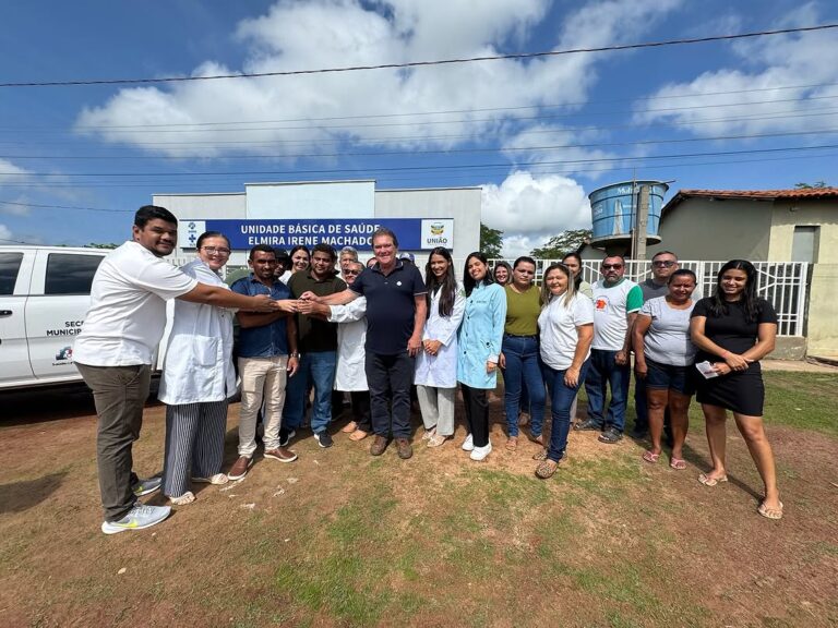 UNIÃO/PI: PREFEITO GUSTAVO MEDEIROS ENTREGA VEÍCULO PARA REFORÇAR SAÚDE NA LOCALIDADE MUSSUM