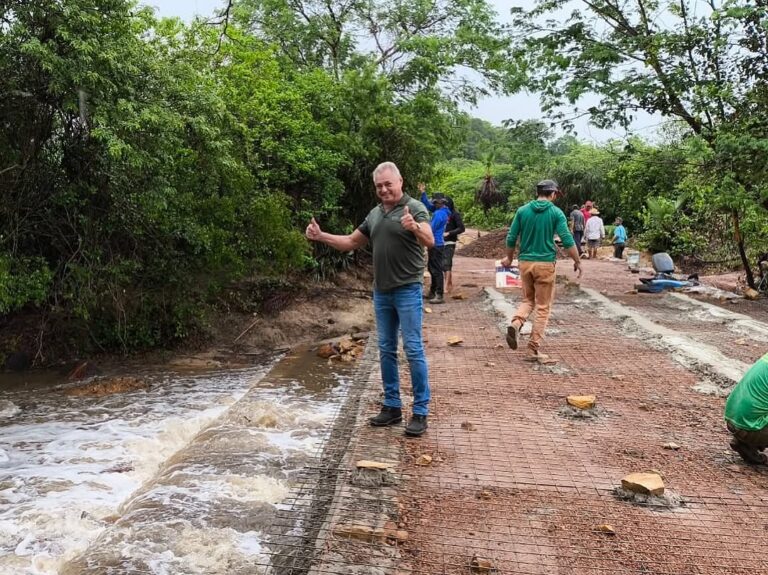MILTON BRANDÃO/PI: PREFEITO EVANGELISTA RESENDE ANUNCIA FASE FINAL DA CONSTRUÇÃO DE PONTE ENTRE OITIS E SÃO VICENTE