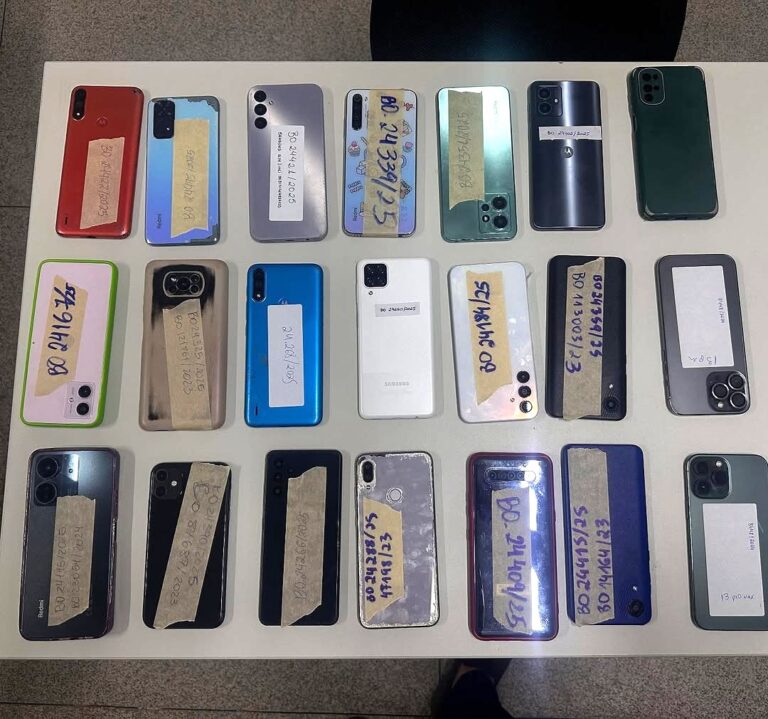 PARNAÍBA/PI: POLÍCIA CIVIL INTIMA 71 PESSOAS E APREENDE CELULARES COM RESTRIÇÃO