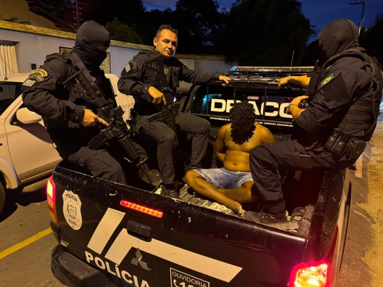 FLORIANO/PI: DRACO PRENDE SUSPEITO DE SER MANDANTE DE HOMICÍDIOS NA CIDADE