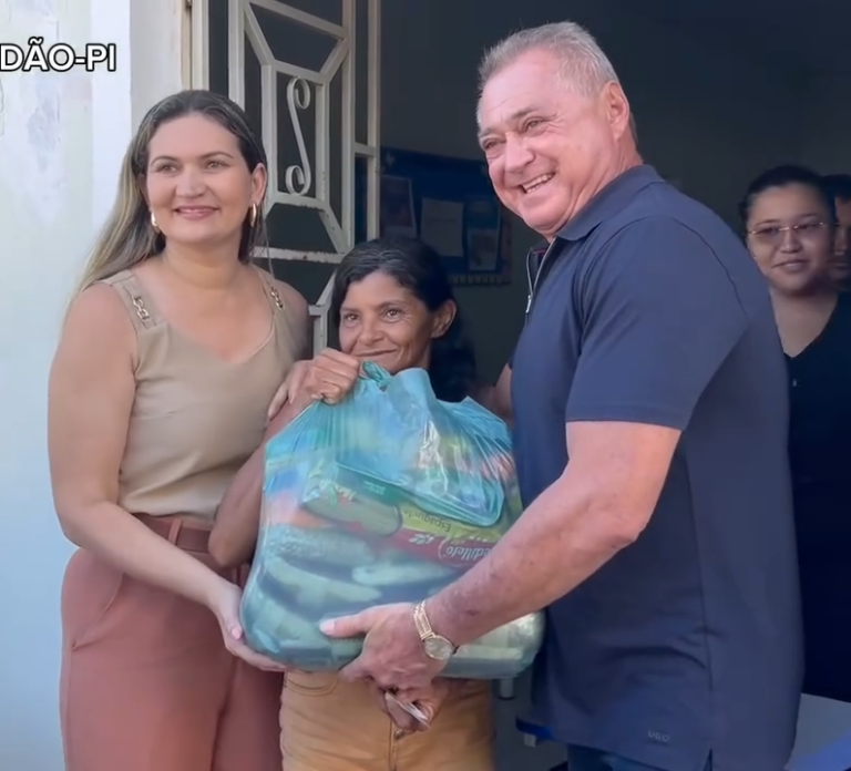 MILTON BRANDÃO/PI: PREFEITO EVANGELISTA RESENDE DOA SALÁRIO PARA COMPRA DE CESTAS BÁSICAS AOS MAIS VULNERÁVEIS