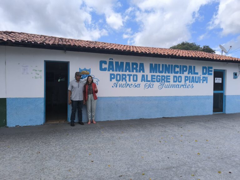 AVEP: DIRETORA DA REGIONAL DE FLORIANO VISITA CÂMARA DE PORTO ALEGRE/PI E FORTALECE PARCERIAS