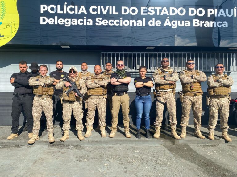 ÁGUA BRANCA/PI: POLÍCIA CIVIL REALIZA PRISÕES EM FLAGRANTE POR DIVERSOS CRIMES NO INTERIOR DO ESTADO