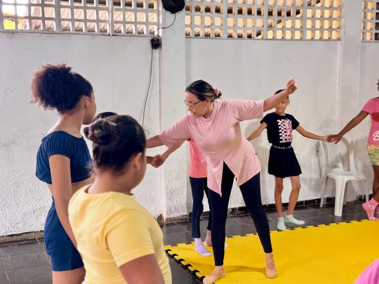 ANTÔNIO ALMEIDA/PI: SECRETARIA DE ASSISTÊNCIA SOCIAL E EDUCAÇÃO INICIAM CURSO DE BALLET PARA CRIANÇAS