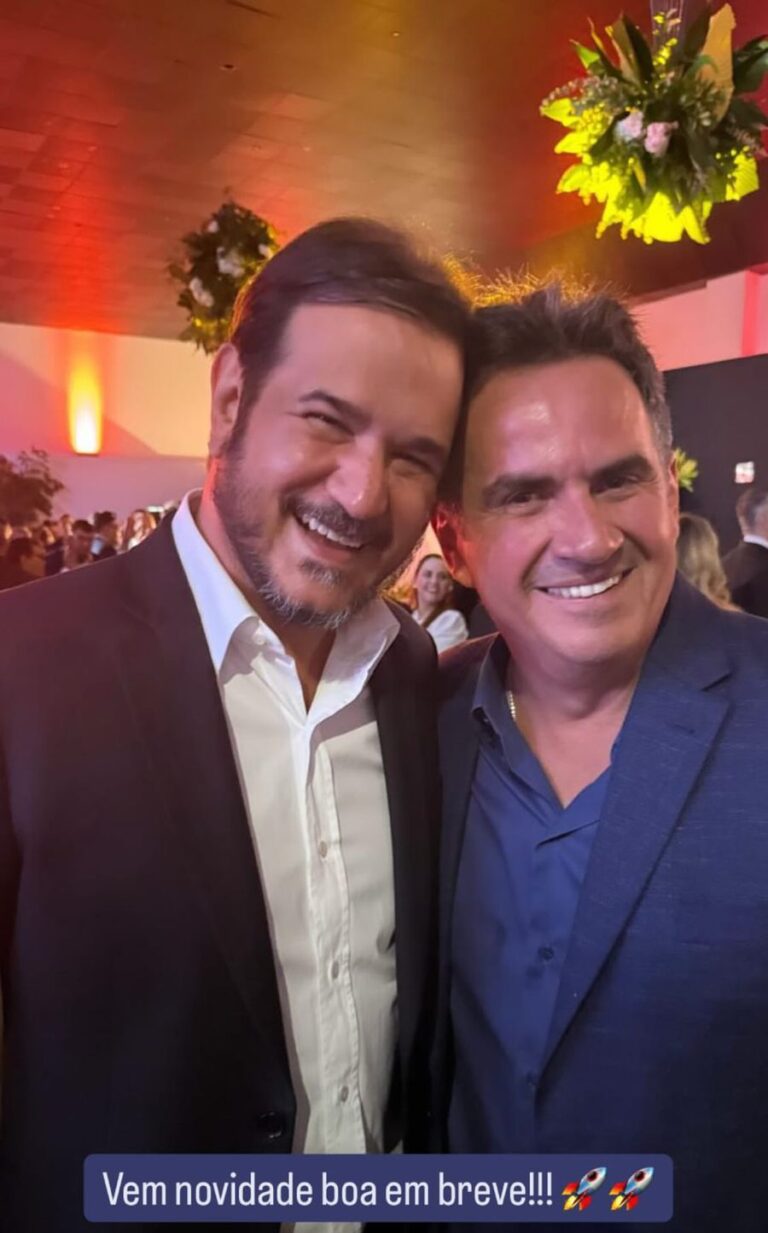 BRASÍLIA/DF: RUEDA PUBLICA FOTO COM CIRO NOGUEIRA E PROMETE NOVIDADES