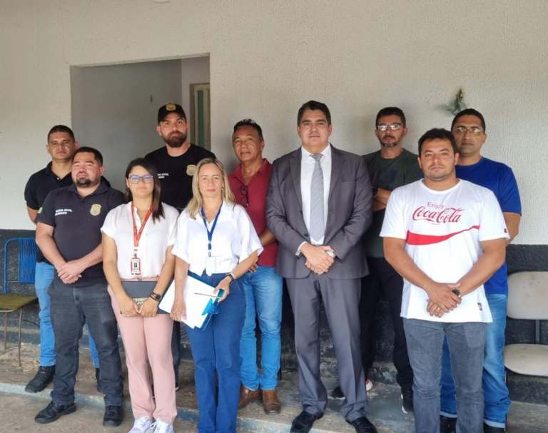 GUADALUPE/PI: VISTORIA DO MPPI APONTA NECESSIDADE DE REFORMA URGENTE NA DELEGACIA