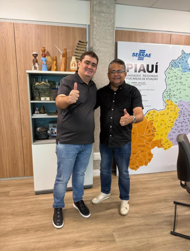 MARCOS PARENTE/PI: PREFEITO GEDISON RODRIGUES SE REÚNE COM DIRETOR DO SEBRAE PARA TRATAR DE DEMANDAS MUNICIPAIS