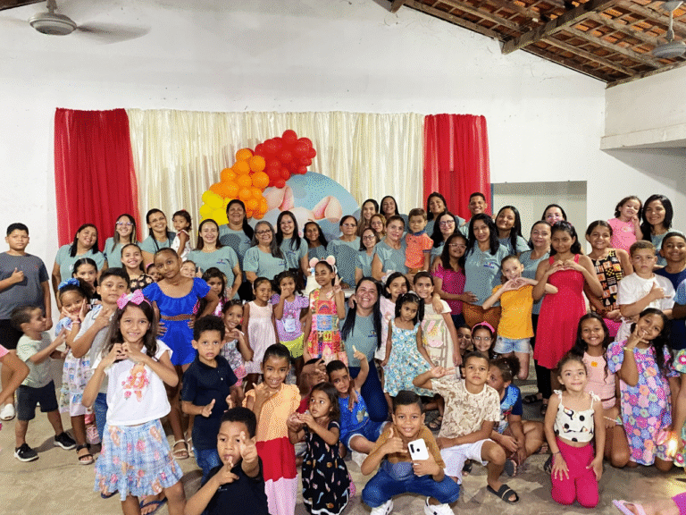 GUADALUPE/PI: CRIANÇAS E ADOLESCENTES ASSISTIDAS POR PROGRAMAS SOCIAIS FESTEJAM PÁSCOA EM AÇÃO MUNICIPAL