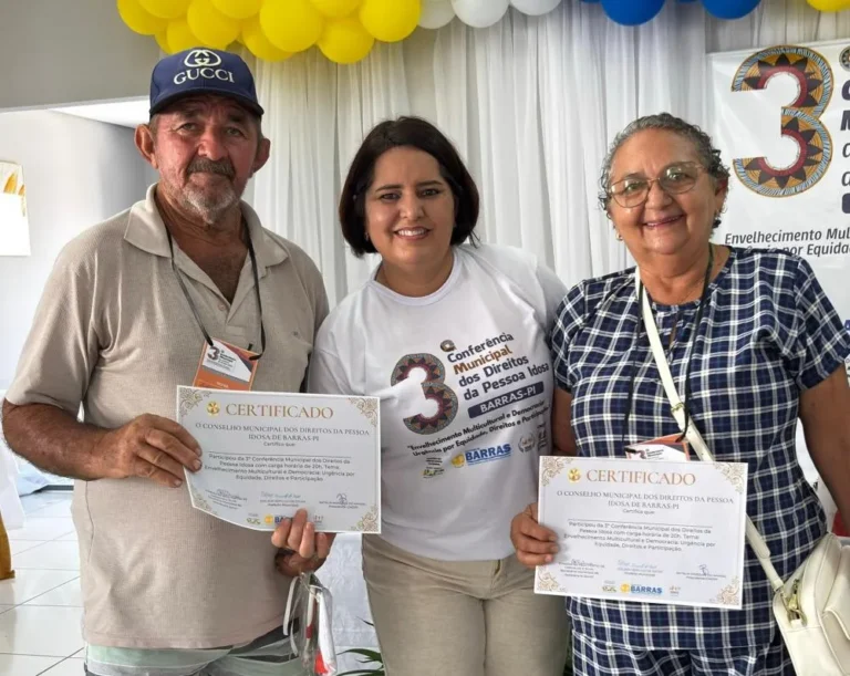 BARRAS/PI: PREFEITURA REALIZA A 3° CONFERÊNCIA DOS DIREITOS DA PESSOA IDOSA