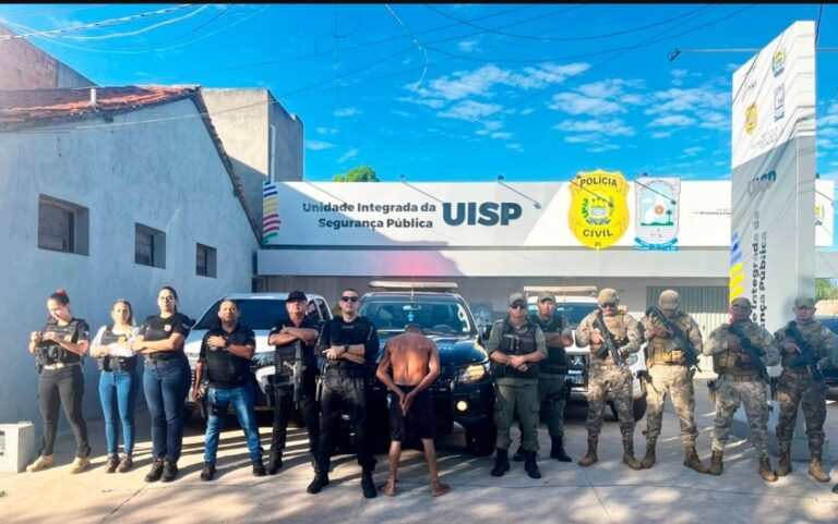 BATALHA/PI: POLÍCIA REALIZA OPERAÇÃO E PRENDE SUSPEITO DE HOMICÍDIO