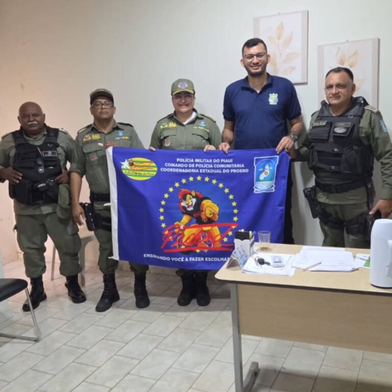 RIBEIRO GONÇALVES/PI: PROERD FAZ VISITA TÉCNICA NO MUNICÍPIO