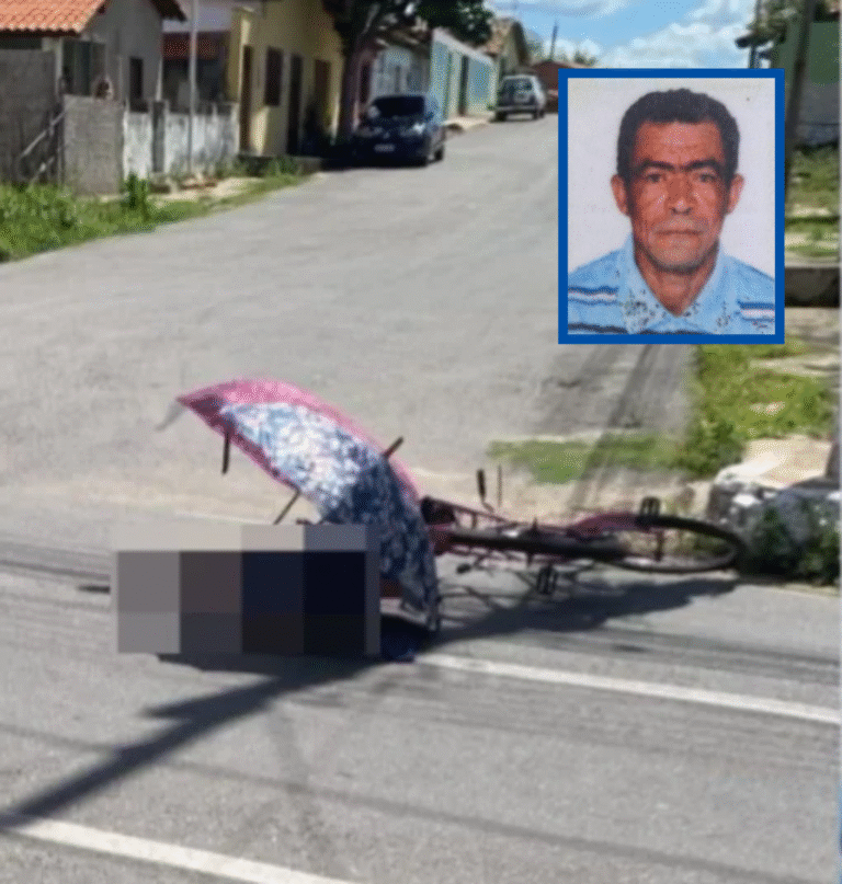 BURITI DOS LOPES/PI: POLÍCIA INVESTIGA MORTE DE CICLISTA EM COLISÃO COM MOTOCICLETA