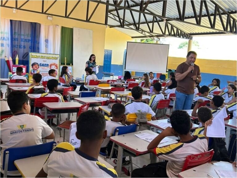 MARCOS PARENTE/PI: ALUNOS SE PREPARAM PARA PROVAS DE SISTEMA NACIONAL DE AVALIAÇÃO