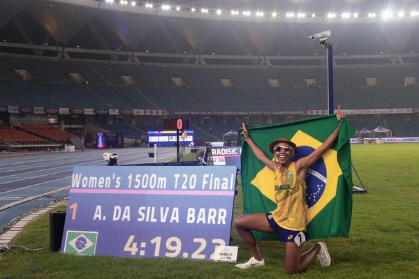 DO INTERIOR DO PIAUÍ PARA O TOPO DO PÓDIO; ATLETA GANHA OURO NO MUNDIAL PARALÍMPICO