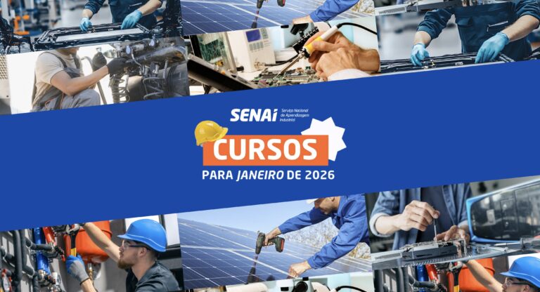 TERESINA/PI: SENAI ABRE MATRICULAS PARA CURSOS 2026 GRATUITOS