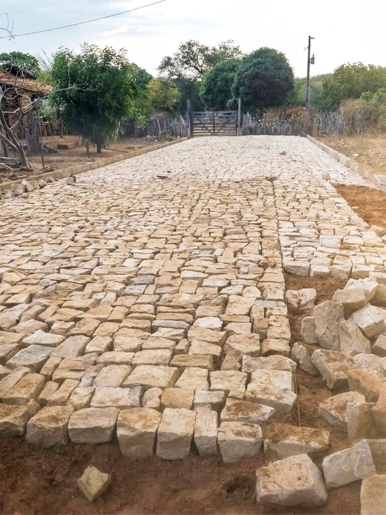 MARCOS PARENTE/PI:OBRA DE MOBILIDADE CONCRETIZA SONHO DE MORADORES
