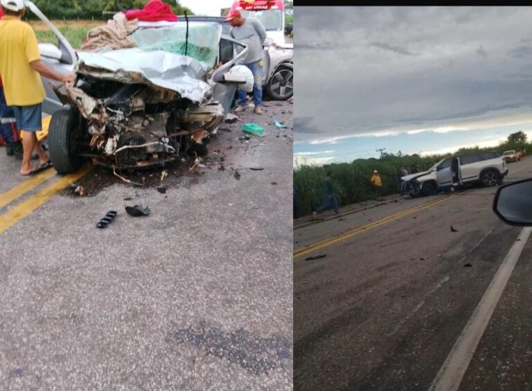 ACIDENTE NA BR-135 DEIXA MORTOS EM BOM JESUS, NO SUL DO PIAUÍ