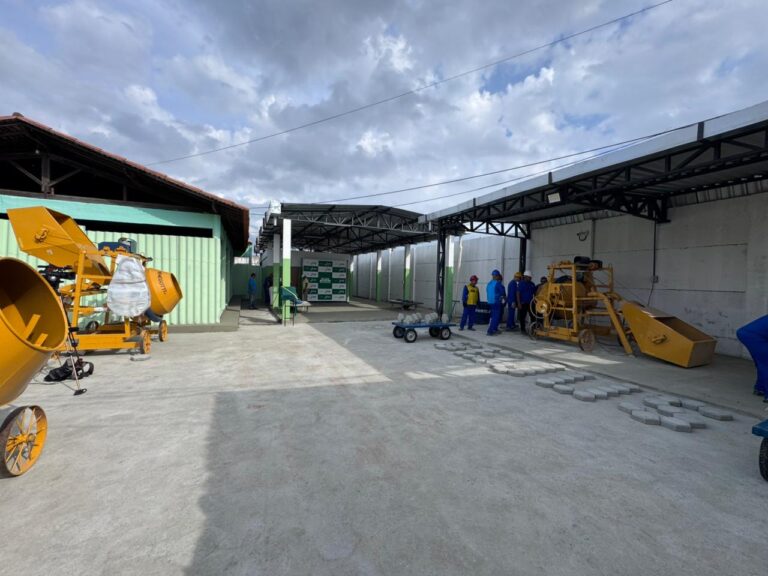 PENITENCIÁRIA DE PICOS GANHA FÁBRICA DE PRÉ-MOLDADOS