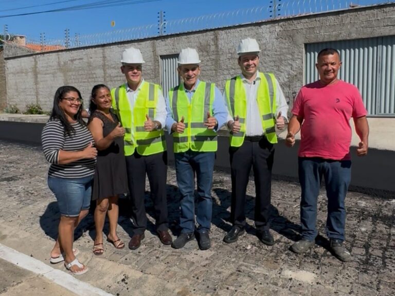 TERESINA: OBRAS DE ASFALTO AVANÇAM NA COMUNIDADE MADRE TERESA