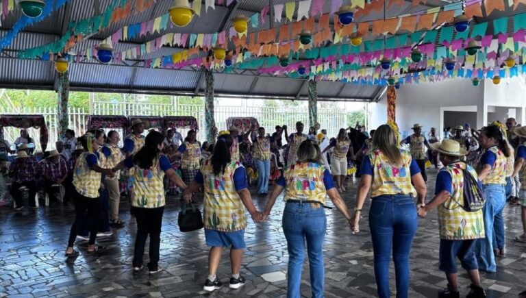 BARRAS/PI: ARRAIÁ DA ASSISTÊNCIA SOCIAL REÚNE CRIANÇAS E IDOSOS EM MOMENTO DE INTEGRAÇÃO E VALORIZAÇÃO CULTURAL