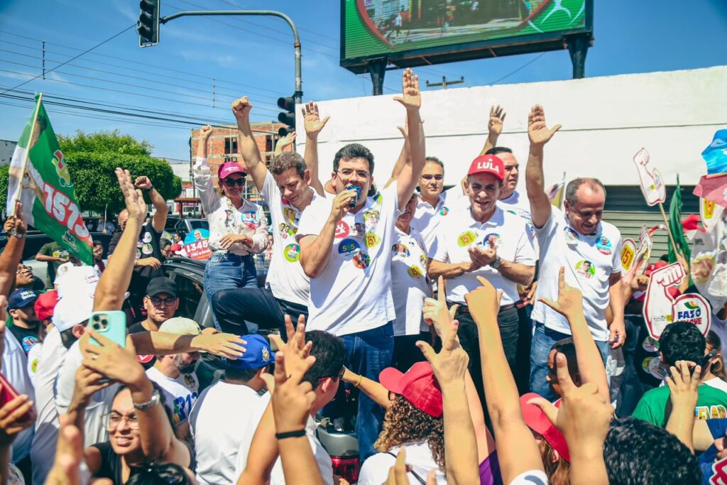 SÃO RAIMUNDO NONATO/PI: HÉLIO ISAÍAS PARTICIPA DE CAMINHADA DO TIME DO POVO AO LADO DO GOVERNADOR RAFAEL FONTELES