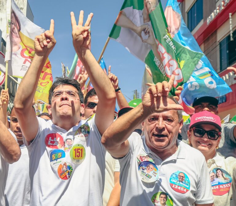 SÃO RAIMUNDO NONATO/PI: HÉLIO ISAÍAS PARTICIPA DE CAMINHADA DO TIME DO POVO AO LADO DO GOVERNADOR RAFAEL FONTELES