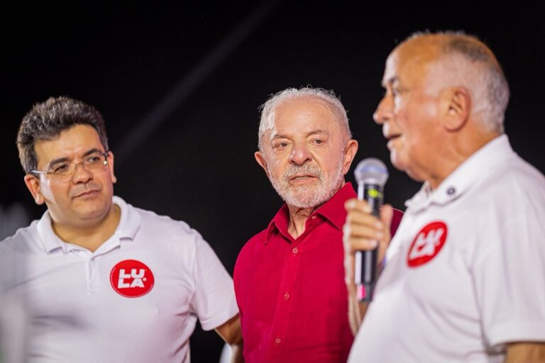 TERESINA/PI: LULA DECLARA QUE “NÃO TEM OUTRO CANDIDATO” E FECHA COM JÚLIO CÉSAR E MARCELO