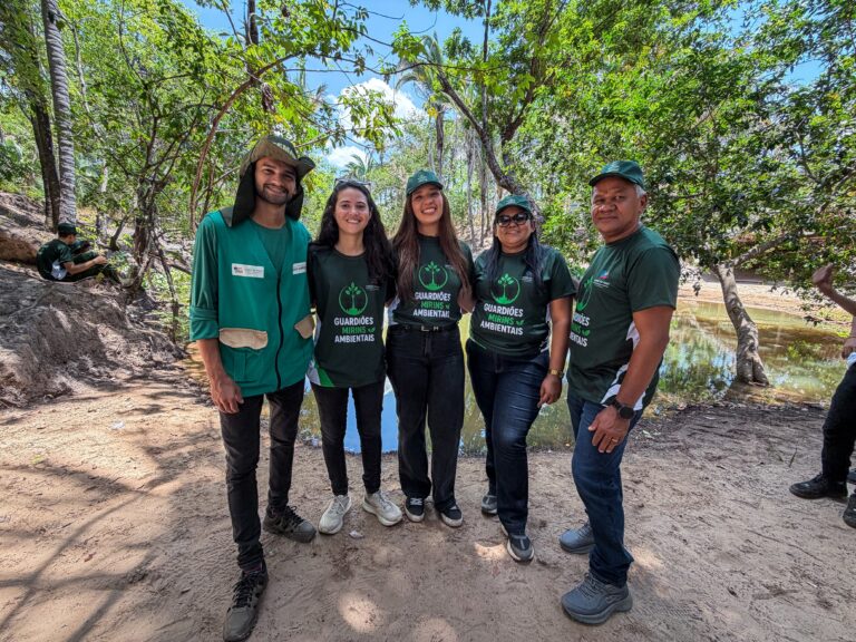LAGOA/PI: PROJETO GUARDIÕES MIRINS LEVA ESTUDANTES AO RIO BARREIRO PARA AÇÃO DE EDUCAÇÃO AMBIENTAL
