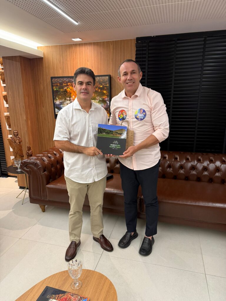SEVERO EULÁLIO RECEBE DEPUTADO ELEITO WILSON CAPOTE NA ALEPI