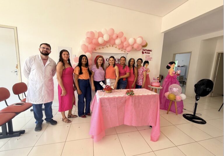 PIMENTEIRAS/PI: PREFEITURA LEVA AÇÕES DO OUTUBRO ROSA À LOCALIDADE CAMPOS E REFORÇA CUIDADOS COM A SAÚDE DA MULHER