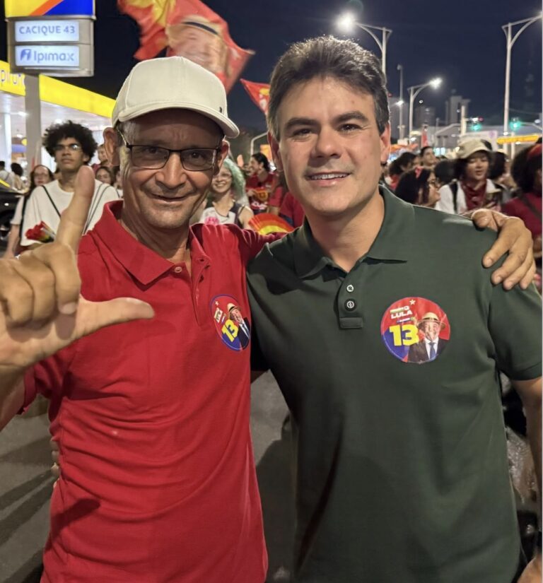 TERESINA/PI: SEVERO EULÁLIO PARTICIPA DE MOBILIZAÇÃO EM APOIO À REELEIÇÃO DE LULA